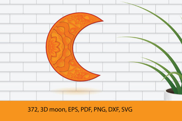 3D Exclusive Mother s Day Layer Moon SVG Review
