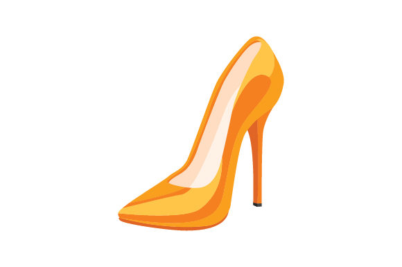 3D High Heel Shoe for Crafts and Designs Amp
