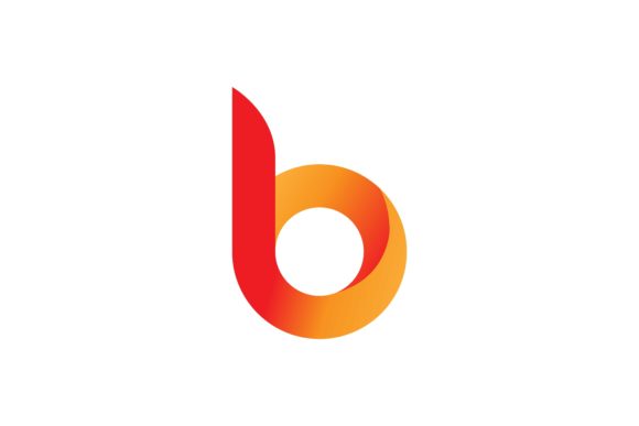 3d Letter B Logo Vector Graphics for Logos