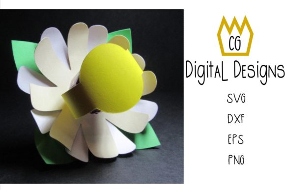 3D Lollipop Daisy: A Fresh Graphics Pick for Crafts