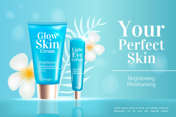 Cosmetics for Your Perfect Skin Banner Graphics Review