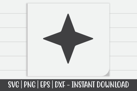 Four Point Star Classic Rating Web Icon Graphics Review