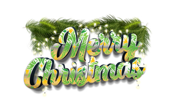 Merry Christmas 3D Text Review