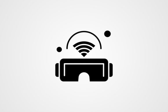 Vector 3d Glasses Glyph Icon Design for Graphics and Icons