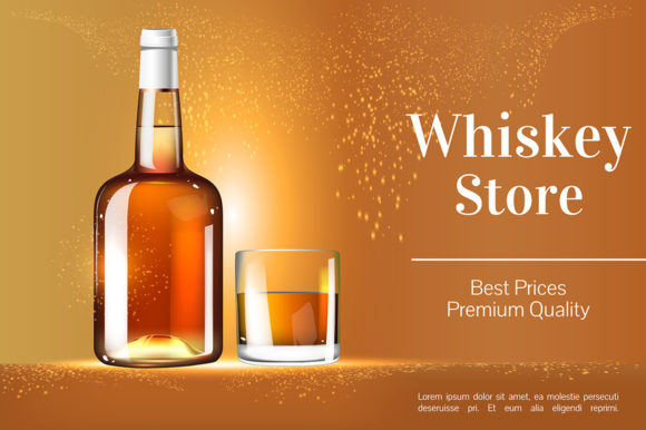 Whiskey Store Realistic Vector Product: A Designer's Honest Review